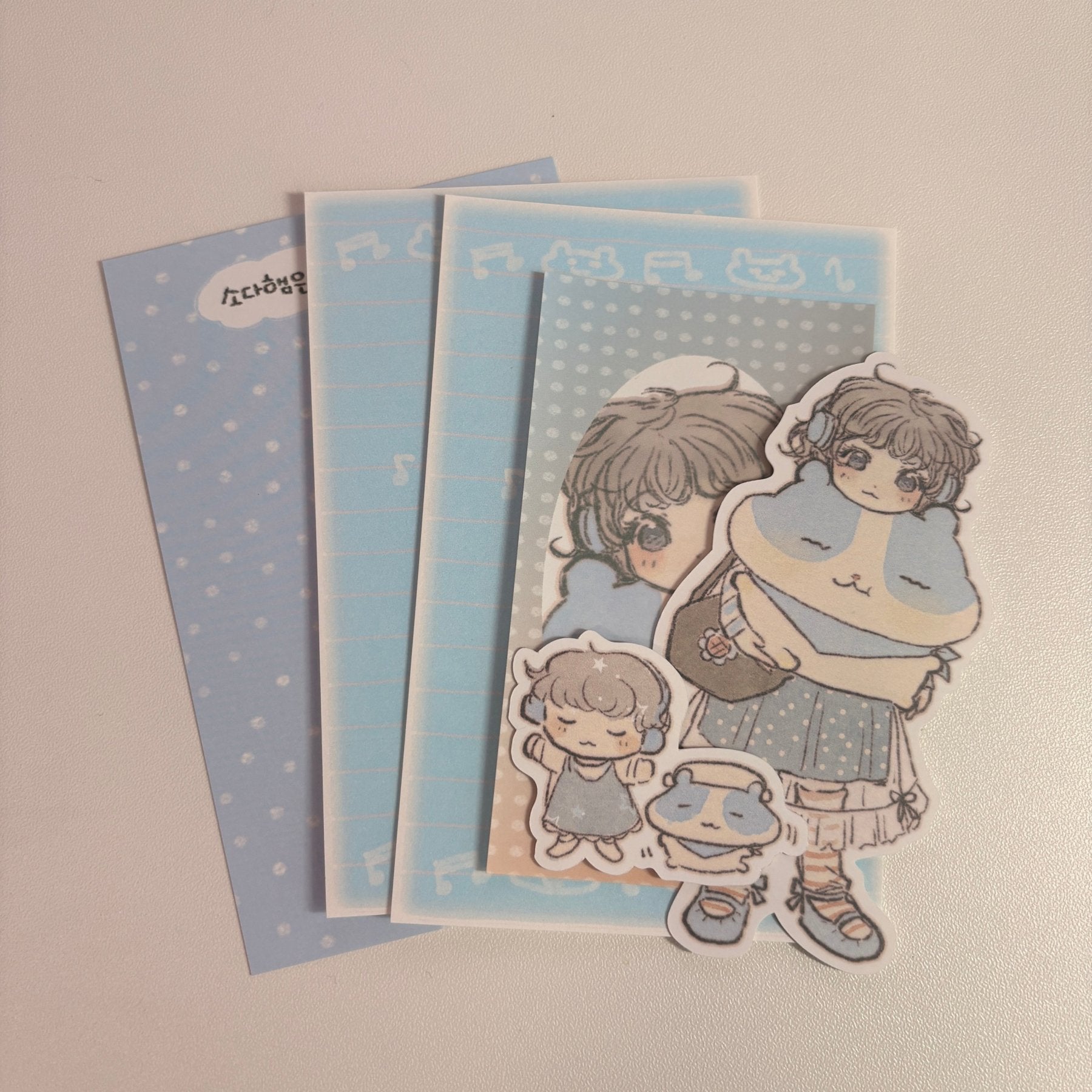 [SR08] NEW Sorat 'Besties' Sticker Set (Singles/Set) - Sorat_SR08S3 - Soda Hamster_korean_sticker_stationery