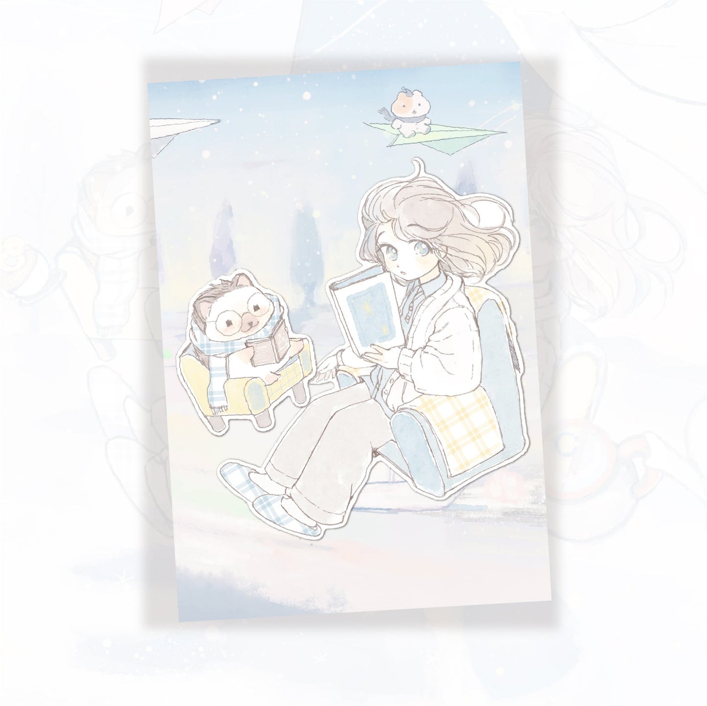 [SR14] NEW Sorat 'Clear Night' Sticker Set - Sorat__korean_sticker_stationery