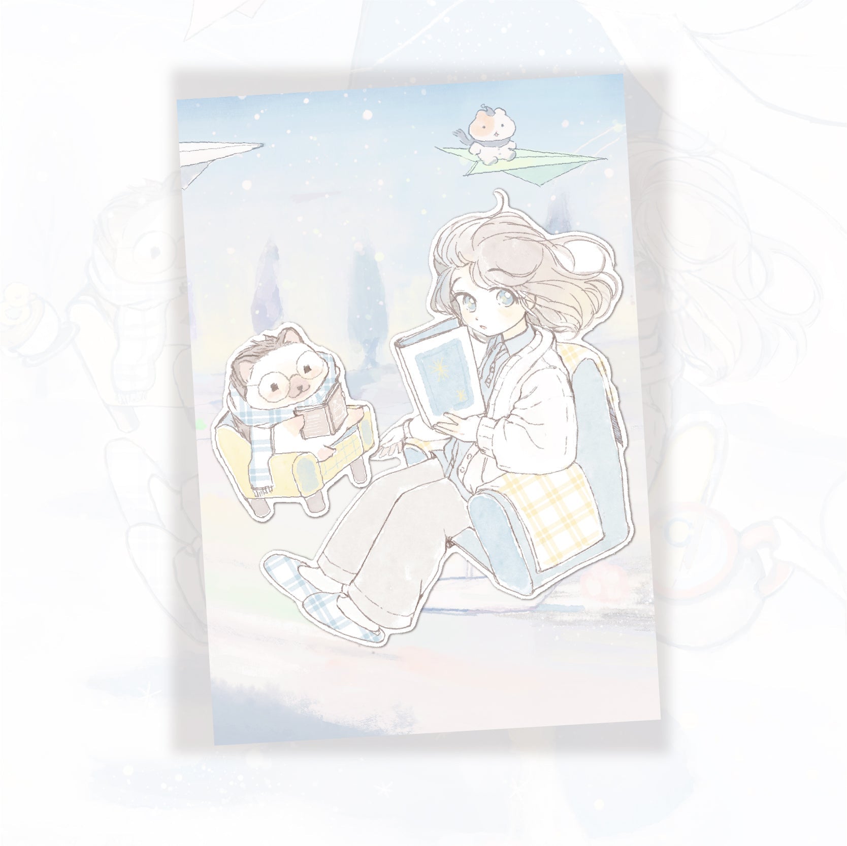 [SR14] NEW Sorat 'Clear Night' Sticker Set - Sorat__korean_sticker_stationery