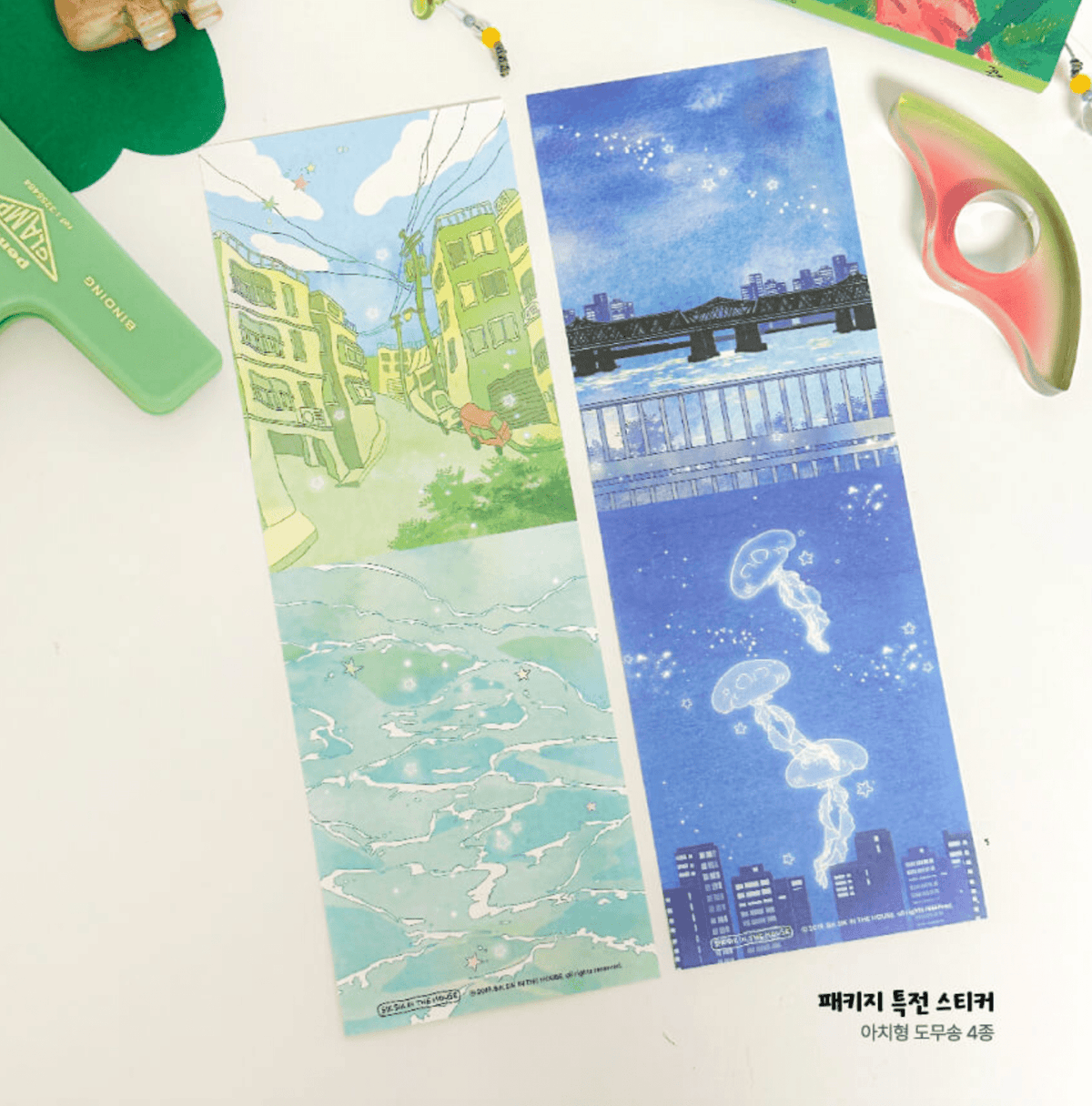 [SS07] NEW RESTOCK Sik Sik in the House 'Summer Solstice' Sticker Sheet Pack (Singles/Pack) -Sik Sik in the House_SS07S5 - Memo Stickers_korean_sticker_stationery