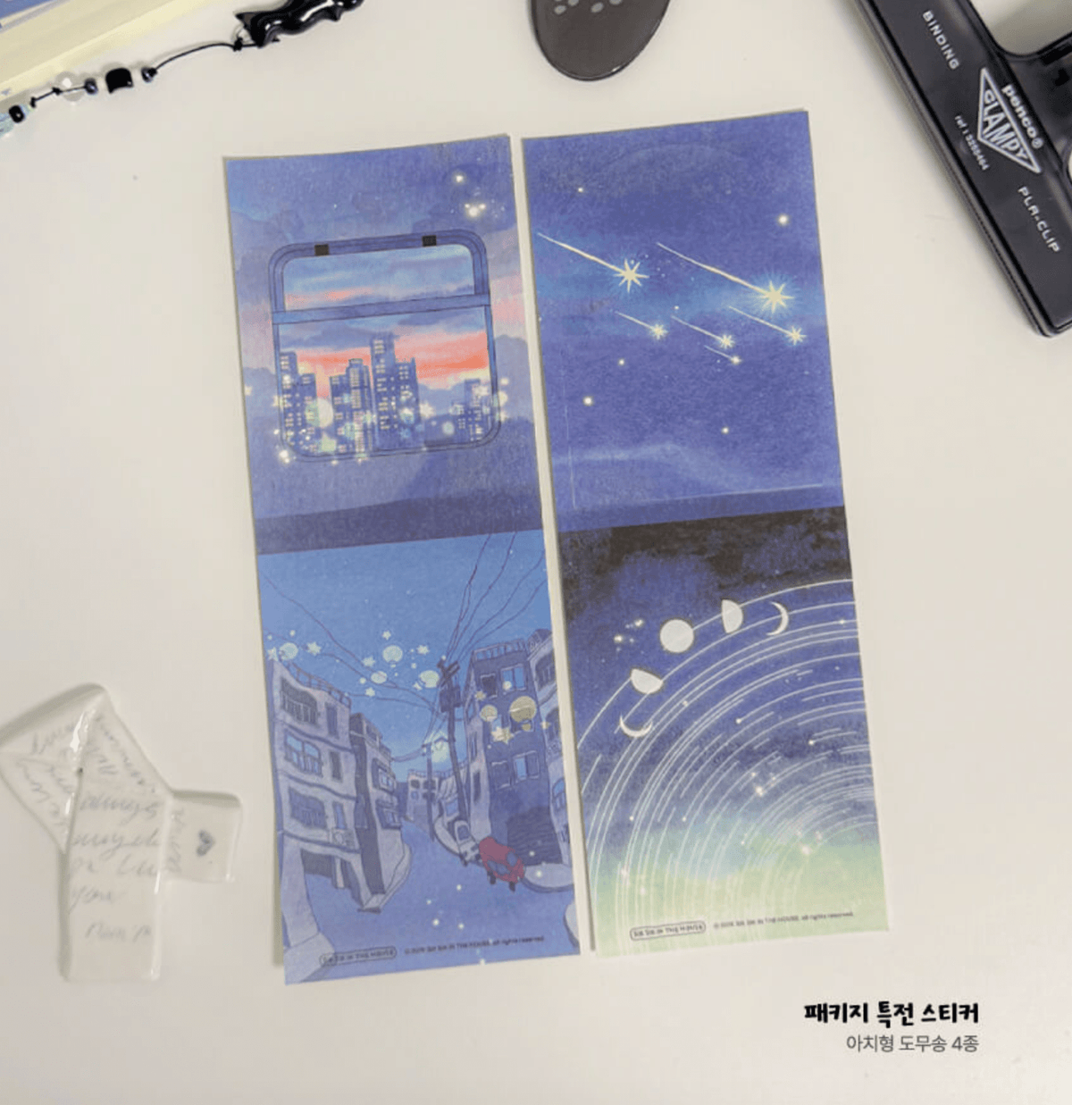 [SS09] NEW RESTOCK Sik Sik in the House 'Night's Temperature' Sticker Sheet Pack (Singles/Pack) -Sik Sik in the House_SS09S5 - Memo Stickers_korean_sticker_stationery
