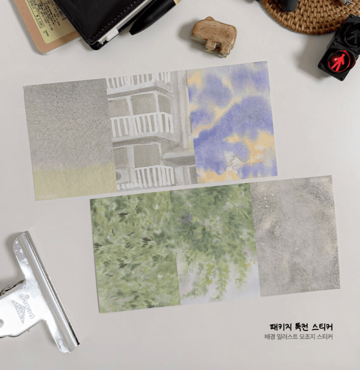 [SS11] NEW Sik Sik in the House 'Day Off' Sticker Sheet Pack (Singles/Pack) -Sik Sik in the House_SS11S5 - Memo Stickers_korean_sticker_stationery