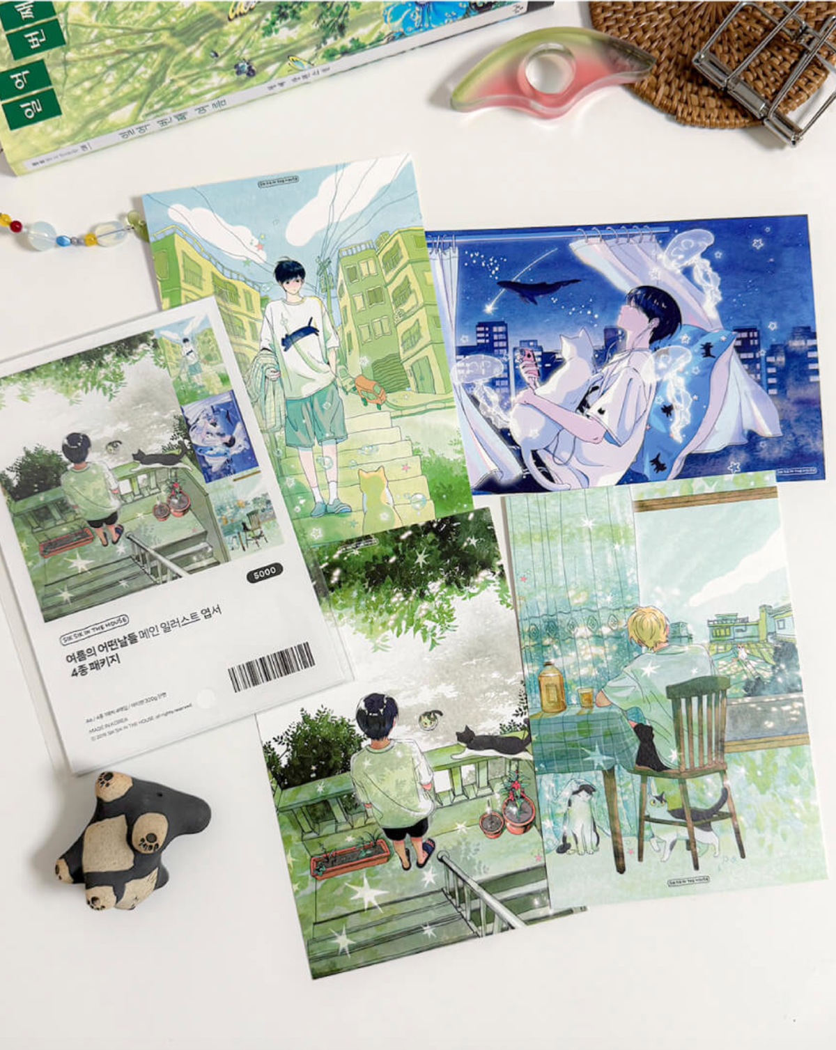 [SS12] NEW Sik Sik in the House 'One Summer Day' Postcard Set -Sik Sik in the House__korean_sticker_stationery