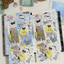 [SS12] NEW Sik Sik in the House 'Over Heat' Sticker Sheet Pack (Singles/Pack) -Sik Sik in the House_SS12S3 - Overheat_korean_sticker_stationery
