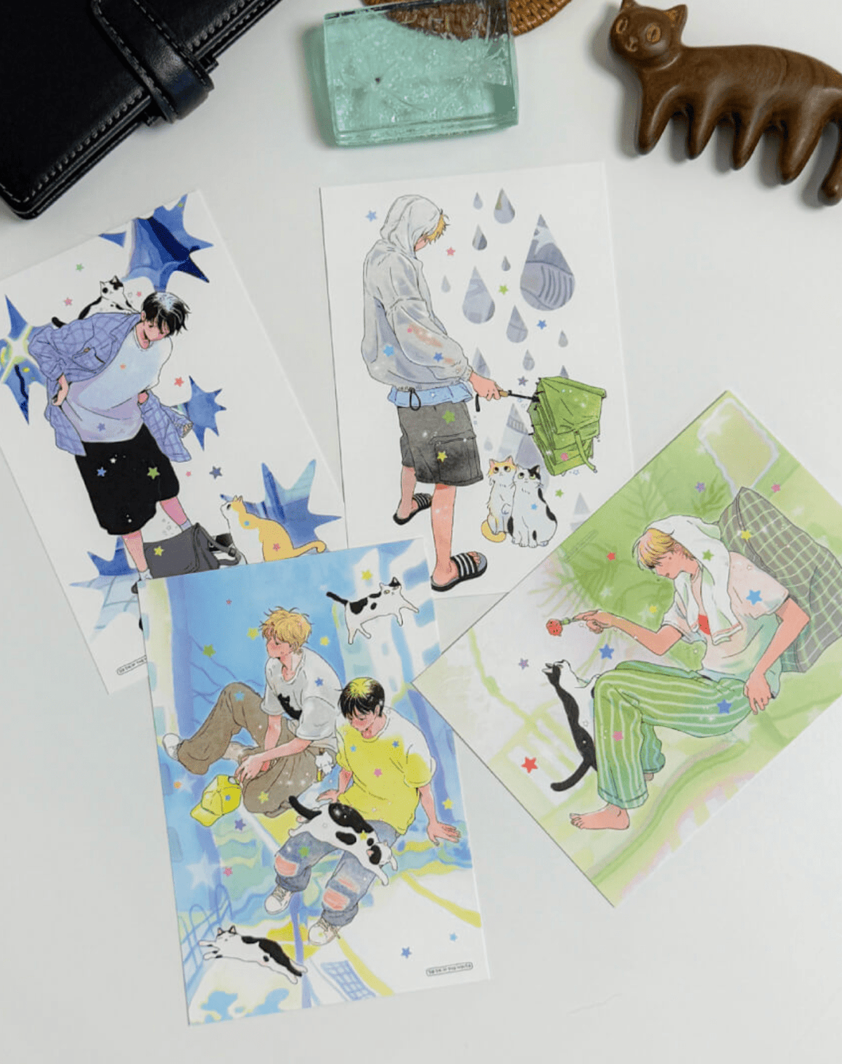 [SS16] NEW Sik Sik in the House 'Overheat' Postcard Set -Sik Sik in the House__korean_sticker_stationery
