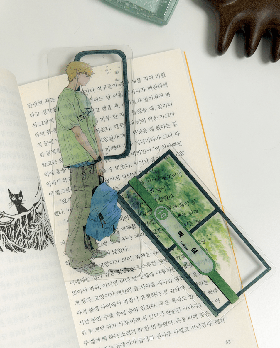 [SS17] NEW Sik Sik in the House 'White Space' Bookmark Set -Sik Sik in the House__korean_sticker_stationery