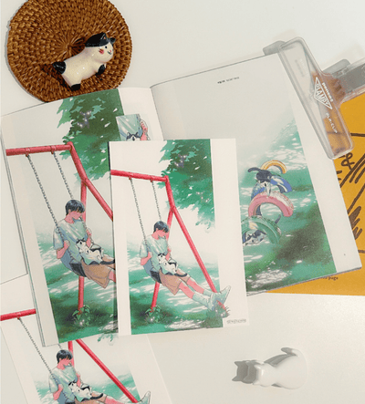 [SS17] Sik Sik in the House Secret Base Postcard - Sik Sik in the House__korean_sticker_stationery