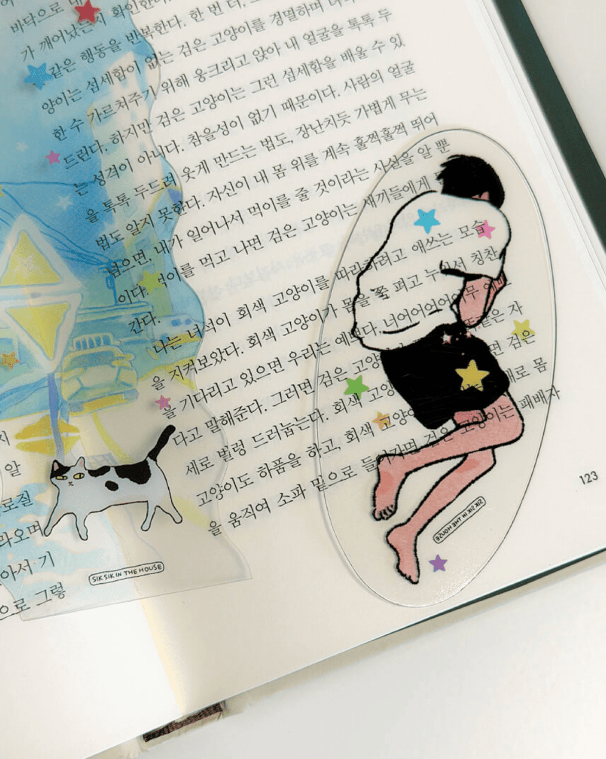 [SS18] NEW Sik Sik in the House 'Overheat' Bookmark Set -Sik Sik in the House__korean_sticker_stationery