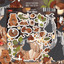 [SS37] Sik Sik in the House One Bit Two Bite Winter Dessert Sticker Pack (Singles/Pack) - Sik Sik in the House_SS37S3 - Mont Blanc_korean_sticker_stationery