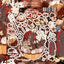 [SS37] Sik Sik in the House One Bit Two Bite Winter Dessert Sticker Pack (Singles/Pack) - Sik Sik in the House_SS37S1 - Chocolate Tart_korean_sticker_stationery