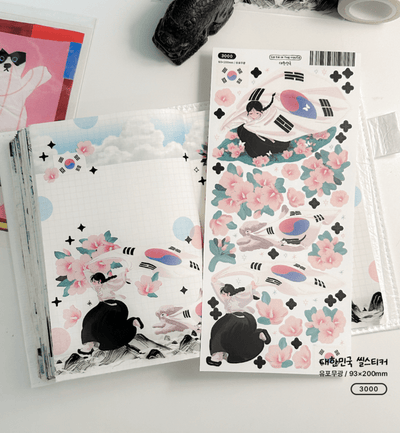[SS38] Sik Sik in the House Korea Sticker Sheet - Sik Sik in the House__korean_sticker_stationery