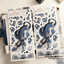 [SS46] Sik Sik in the House 'Fantasy Dream Four Guardians' Sticker Sheet Pack (Singles/Pack) - Sik Sik in the House_SS45S1 - Blue Dragon_korean_sticker_stationery