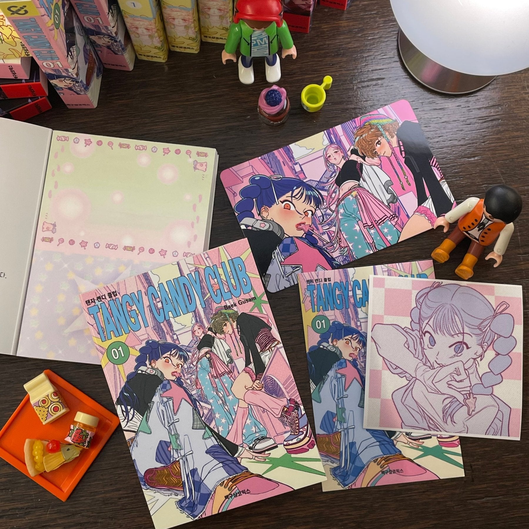 [ST05] NEW Studio 193 'TCC (Tangy Candy Club)' Memo Pad - Studio 193__korean_sticker_stationery