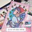 [ST06] NEW Studio 193 Card Stickers (options) - Studio 193_ST06S2 - Handkerchief Nikki_korean_sticker_stationery