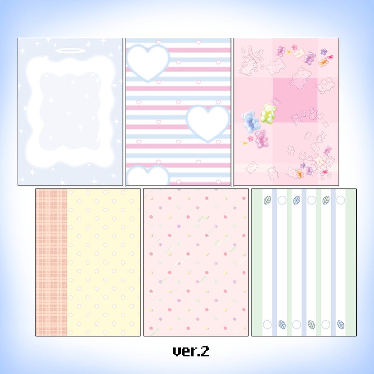 [ST07] NEW Studio 193 'Memo Sticker Series Set' ver. 2/ver. 3 (options) - Studio 193_ST07S1 - ver.2_korean_sticker_stationery