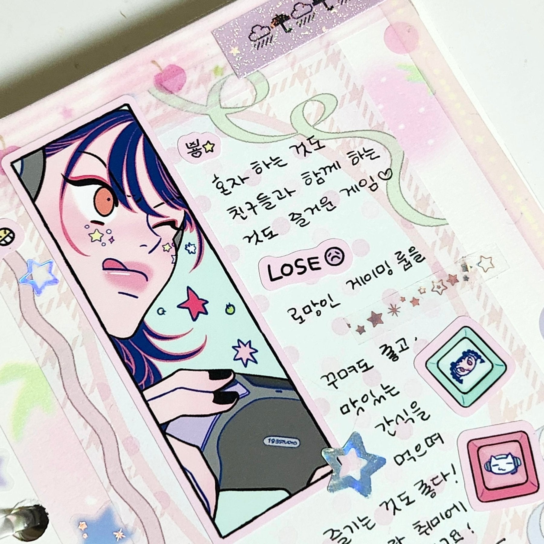 [ST07] NEW Studio 193 'Memo Sticker Series Set' ver. 2/ver. 3 (options) - Studio 193_ST07S2 - ver.3_korean_sticker_stationery