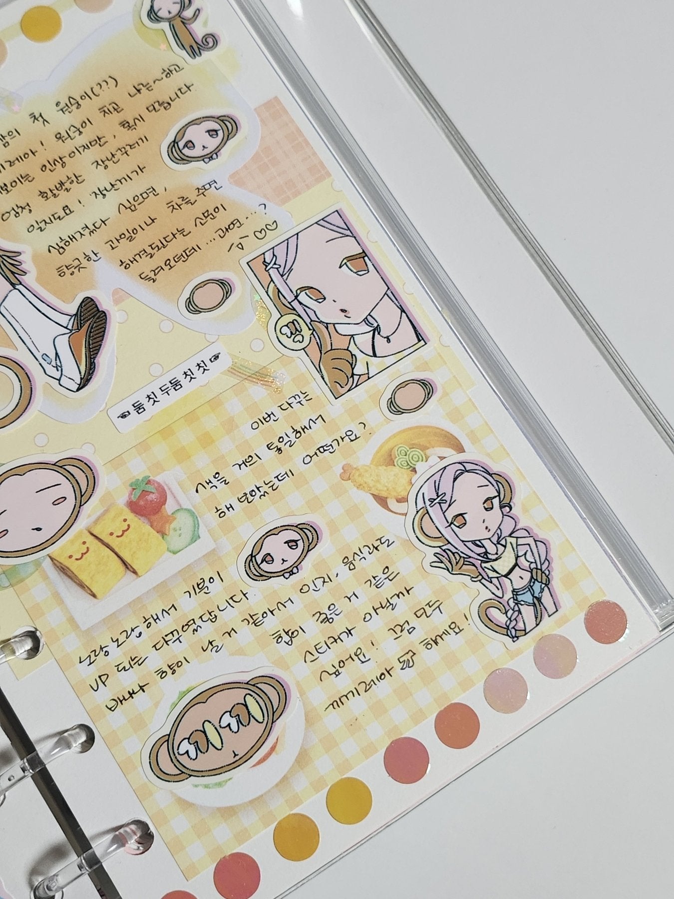 [ST09] NEW Studio 193 'Kee Kee Leah' Removable Sticker Sheet - Studio 193__korean_sticker_stationery