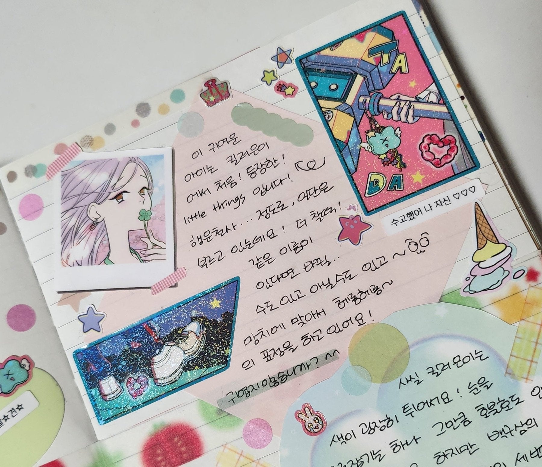 [ST16] NEW Studio 193 'Killer Girls' Removable Sticker Sheet (options) - Studio 193_ST16S1 - Eunee_korean_sticker_stationery