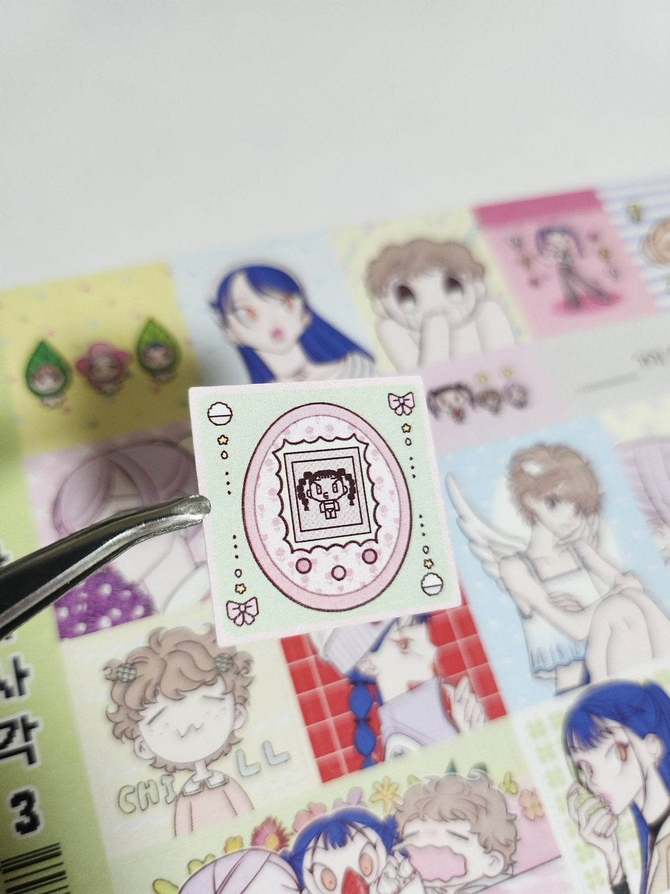 [ST21] NEW Studio 193 'Rectangular Memo' Memo Sticker Sheet (options) - Studio 193_ST21S3 - 3_korean_sticker_stationery