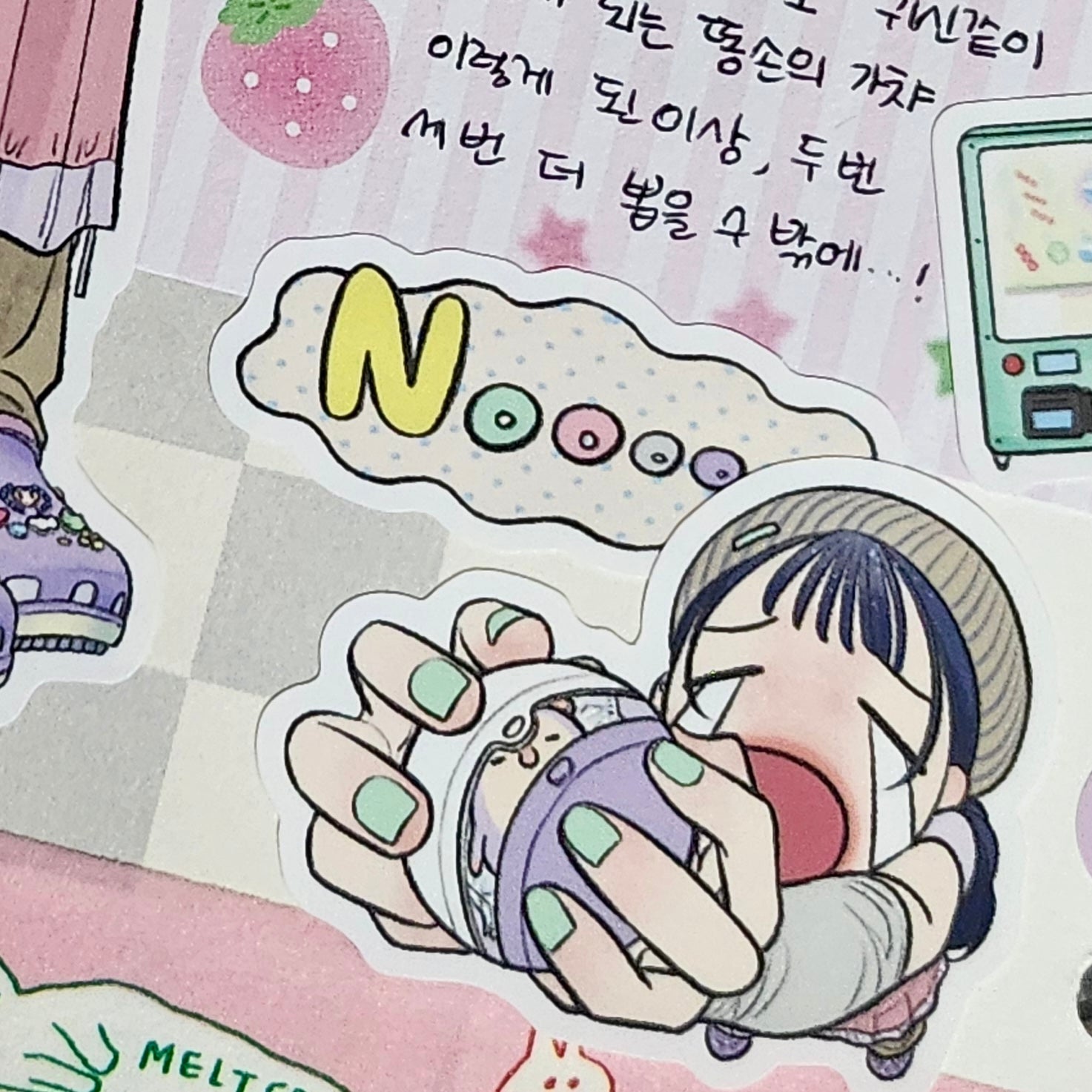 [ST24] NEW Studio 193 'Gasha Series' Removable Sticker Sheet (options) - Studio 193_ST24S2 - Noooo_korean_sticker_stationery