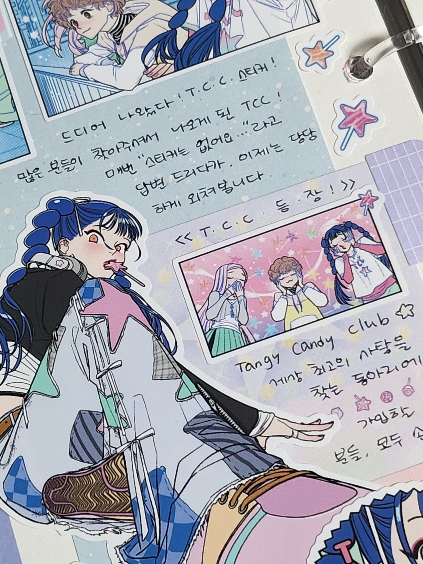 [ST26] NEW Studio 193 'TCC' Removable Sticker Sheet (options) - Studio 193_ST26S2 - 2 (Yellow)_korean_sticker_stationery