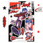 [ST27] NEW Studio 193 'Rockstar' Removable Sticker Sheet (options) - Studio 193_ST27S1 - Guitar (Nikki)_korean_sticker_stationery