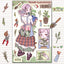 [ST32] NEW Studio 193 'Home Gardening' Removable Sticker Sheet - Studio 193__korean_sticker_stationery