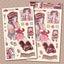 [ST35] NEW Studio 193 'Going to Knit it All!' Removable Sticker Sheet - Studio 193__korean_sticker_stationery