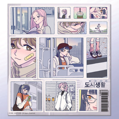 [ST36] NEW Studio 193 'City Life!' Memo Sticker Sheet - Studio 193__korean_sticker_stationery