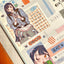 [ST38] NEW Studio 193 'Girls in the City' Removable Sticker Sheet (options) - Studio 193_ST38S1 - (1)_korean_sticker_stationery
