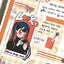 [ST41] NEW Studio 193 'COZ' Removable Sticker Sheet (options) - Studio 193_ST41S1 - 1 (Orange)_korean_sticker_stationery