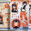 [ST41] NEW Studio 193 'COZ' Removable Sticker Sheet (options) - Studio 193_ST41S1 - 1 (Orange)_korean_sticker_stationery