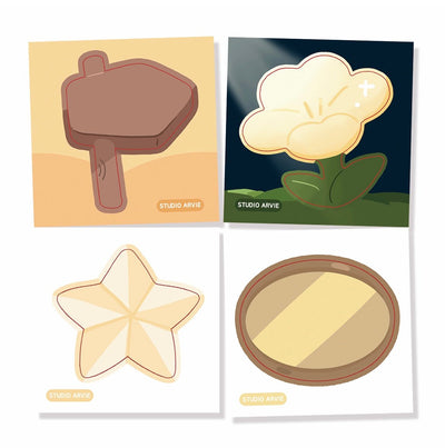 [STA04] Studio Arvie Memo Sticker [A] Pack - Studio Arvie__korean_sticker_stationery