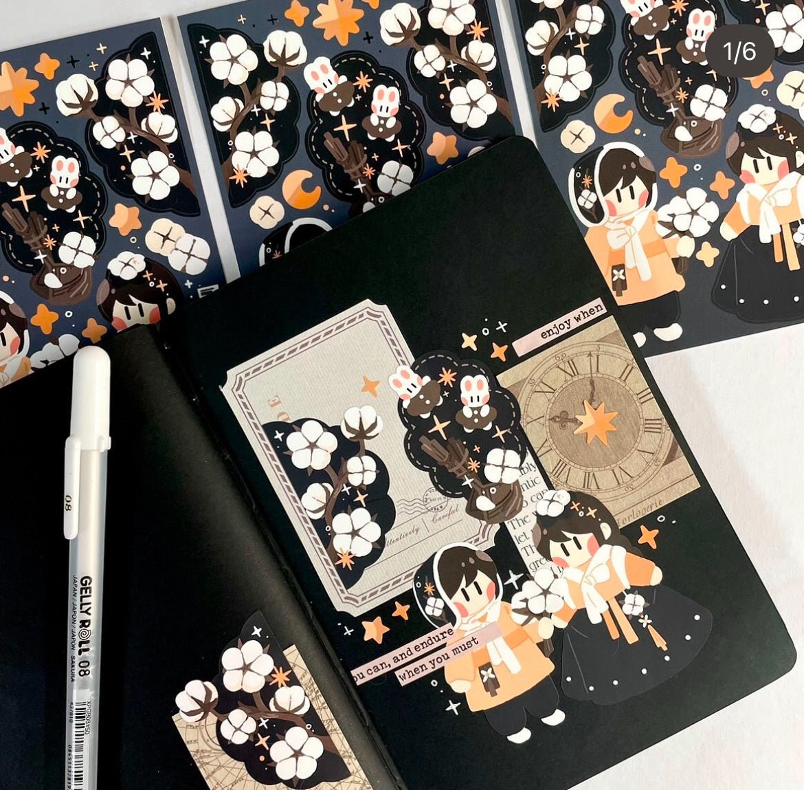 [STA15] Studio Arvie Lunar New Year (Seol) Pack (Pack/Single) - Studio Arvie_STA15S2 - Cotton_korean_sticker_stationery