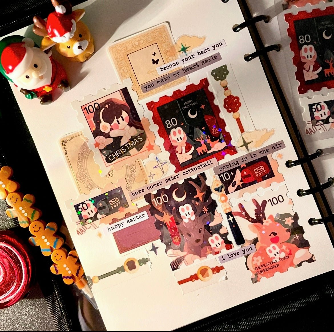 [STA16] Studio Arvie Reindeer's Town Pack (Pack/Single) - Studio Arvie_STA16S5 - The Reindeer Town_korean_sticker_stationery