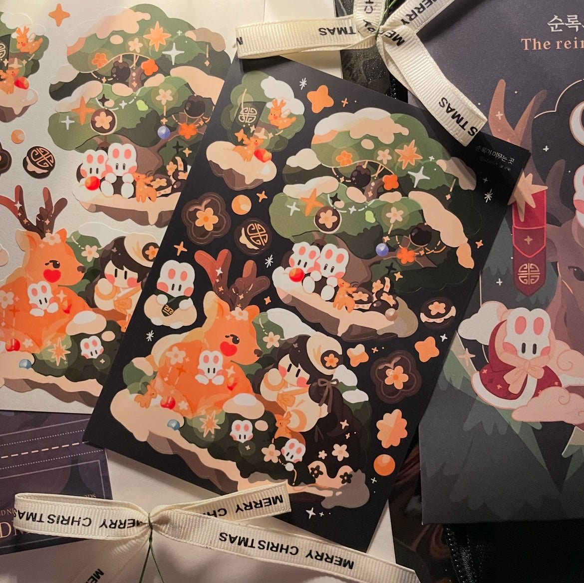 [STA16] Studio Arvie Reindeer's Town Pack (Pack/Single) - Studio Arvie_STA16S2 - Where the Reindeer Stays_korean_sticker_stationery