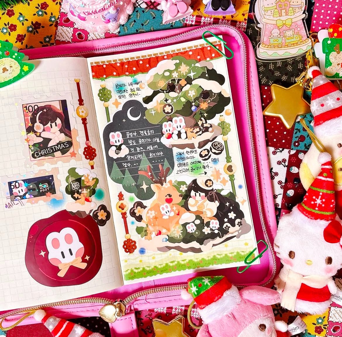 [STA16] Studio Arvie Reindeer's Town Pack (Pack/Single) - Studio Arvie_STA16S5 - The Reindeer Town_korean_sticker_stationery