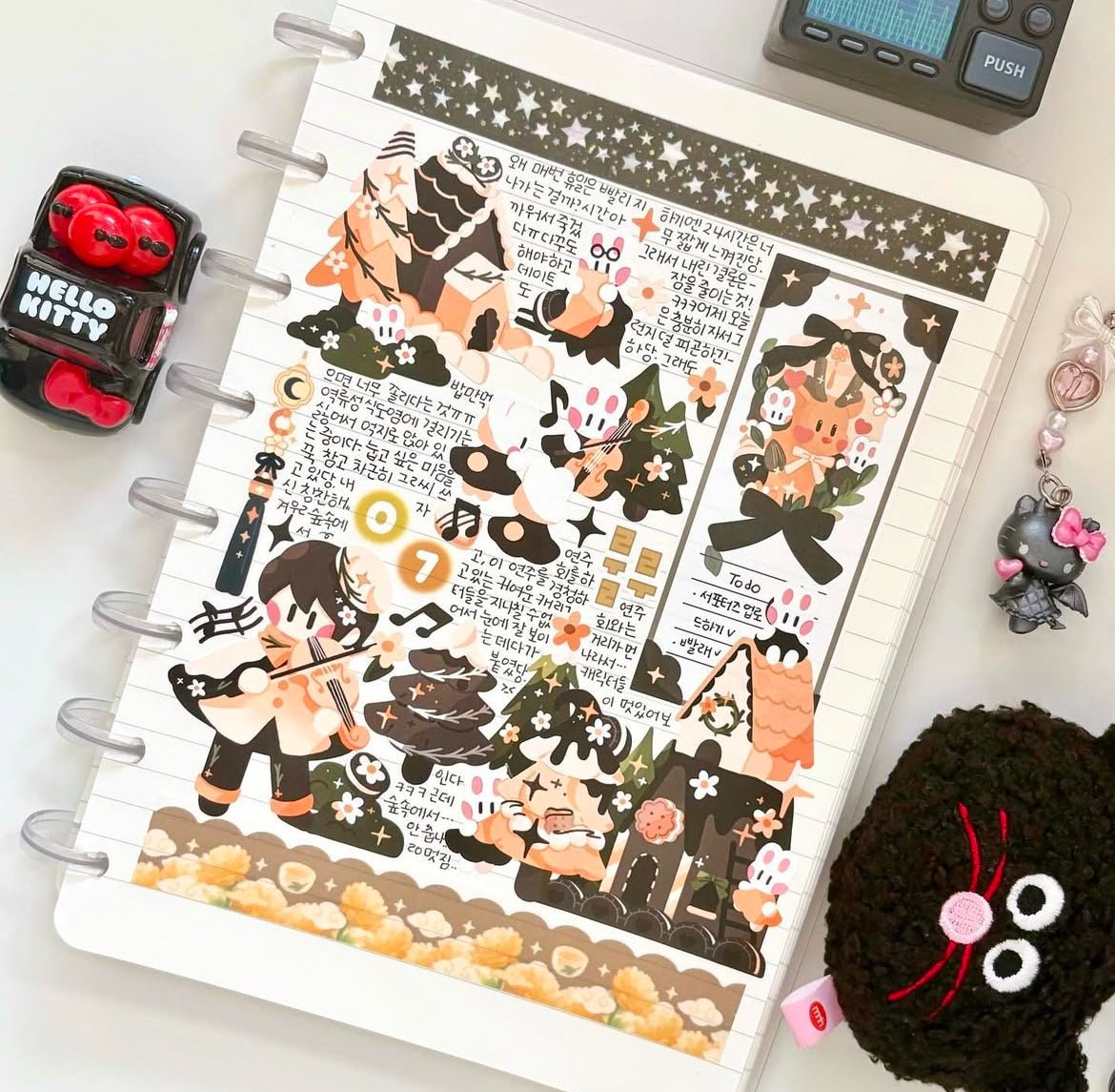 [STA17] Studio Arvie Christmas Pack (Pack/Single) - Studio Arvie_STA17S4 - Chocolate Forest Hansel_korean_sticker_stationery