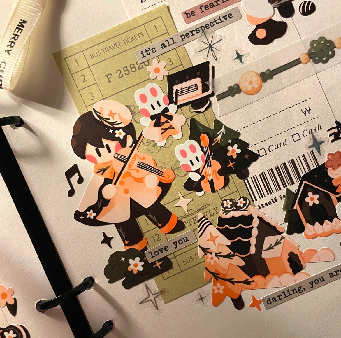 [STA17] Studio Arvie Christmas Pack (Pack/Single) - Studio Arvie_STA17S4 - Chocolate Forest Hansel_korean_sticker_stationery