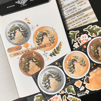 [STA25] Studio Arvie Goddess of Victory: Nikke Sticker Bundle - Studio Arvie__korean_sticker_stationery