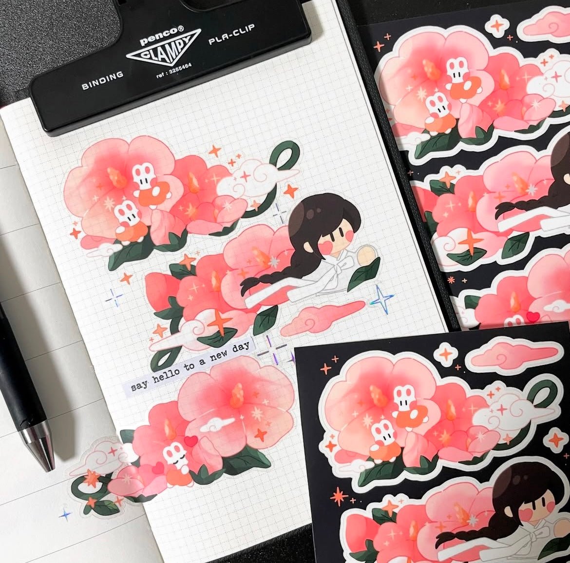 [STA26] Studio Arvie Mugunghwa Sticker Bundle - Studio Arvie__korean_sticker_stationery