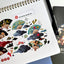 [STA29] Studio Arvie Indangsu Treasure Sticker Pack (Singles/Pack) - Studio Arvie_STA29S3 - Fan: Calm Wind_korean_sticker_stationery