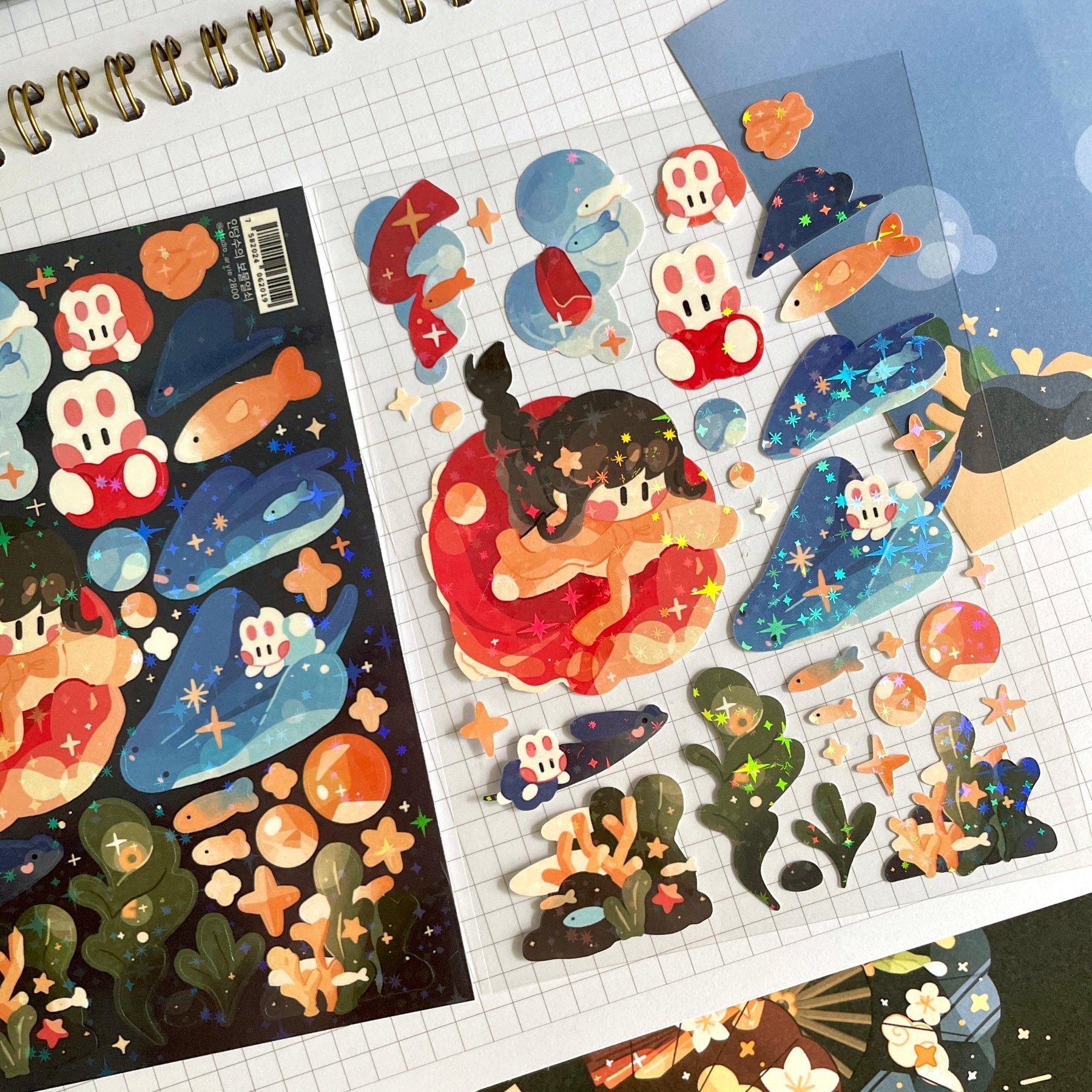 [STA29] Studio Arvie Indangsu Treasure Sticker Pack (Singles/Pack) - Studio Arvie_STA29S5 - Key to the Treasure_korean_sticker_stationery