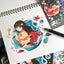 [STA30] Studio Arvie 'Arvie Note Simchung' Big Sticker Sheet - Studio Arvie__korean_sticker_stationery