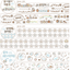 [SY100] NEW Syom 'K - Illust Fair NEW' Kisscut Masking Tapes (options) - Syomsyom_SY100S1 - Stamp Pieces (Daily)_korean_sticker_stationery