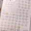 [SY100] NEW Syom 'K - Illust Fair NEW' Kisscut Masking Tapes (options) - Syomsyom_SY100S5 - Sparkle Star Numbers_korean_sticker_stationery