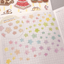 [SY100] NEW Syom 'K - Illust Fair NEW' Kisscut Masking Tapes (options) - Syomsyom_SY100S3 - Rainbow Star Gold Foil_korean_sticker_stationery
