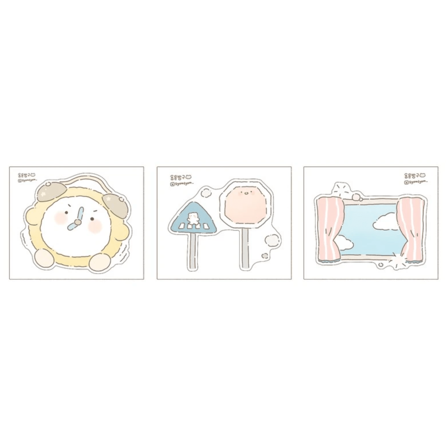 [SY11] Syomsyom Busy Day Memo Sticker Pack - Syomsyom__korean_sticker_stationery
