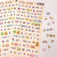 [SY62] Syom Daily/Plushies on Top of the Bed Sticker Sheets (options) - Syomsyom_SY62S2 - Daily (Yellow)_korean_sticker_stationery
