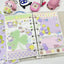 [SY63] Syom x Bodeum Bodeum Glittery Fruits Sticker Sheets (options) - Syomsyom_SY63S2 - Grape_korean_sticker_stationery